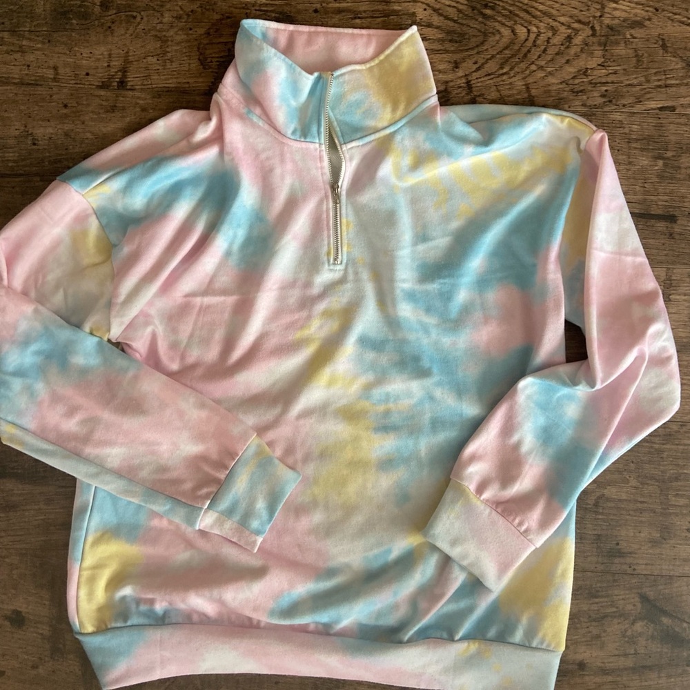 Tye Dye 1/4 zip
